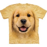 Футболка The Mountain - Golden Retriever Puppy