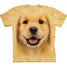 Футболка The Mountain - Golden Retriever Puppy