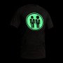 Футболка Друзi Night Glow Series Combat Black