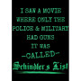 Футболка Schindler`s List NightGlow Series Graphite