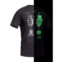 Футболка Grenade NightGlow Series  Graphite