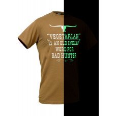 Футболка Vegetarian NightGlow Series Coyote Brown