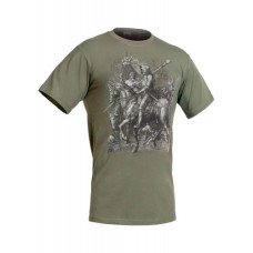 Футболка Лицар, смерть і диявол Olive Drab