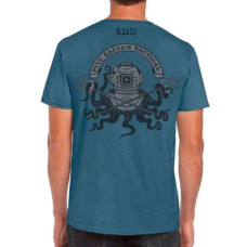 Футболка 5.11 Tactical Release the Kraken, Indigo Футболка 5.11 Tactical Release the Kraken, Indigo