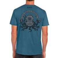 Футболка 5.11 Tactical Release the Kraken, Indigo