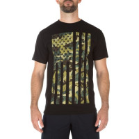 Футболка 5.11 Camo Flag Tee, Black