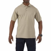 Футболка Поло  5.11 Tactical Professional Polo - Short Sleeve, Silver Tan