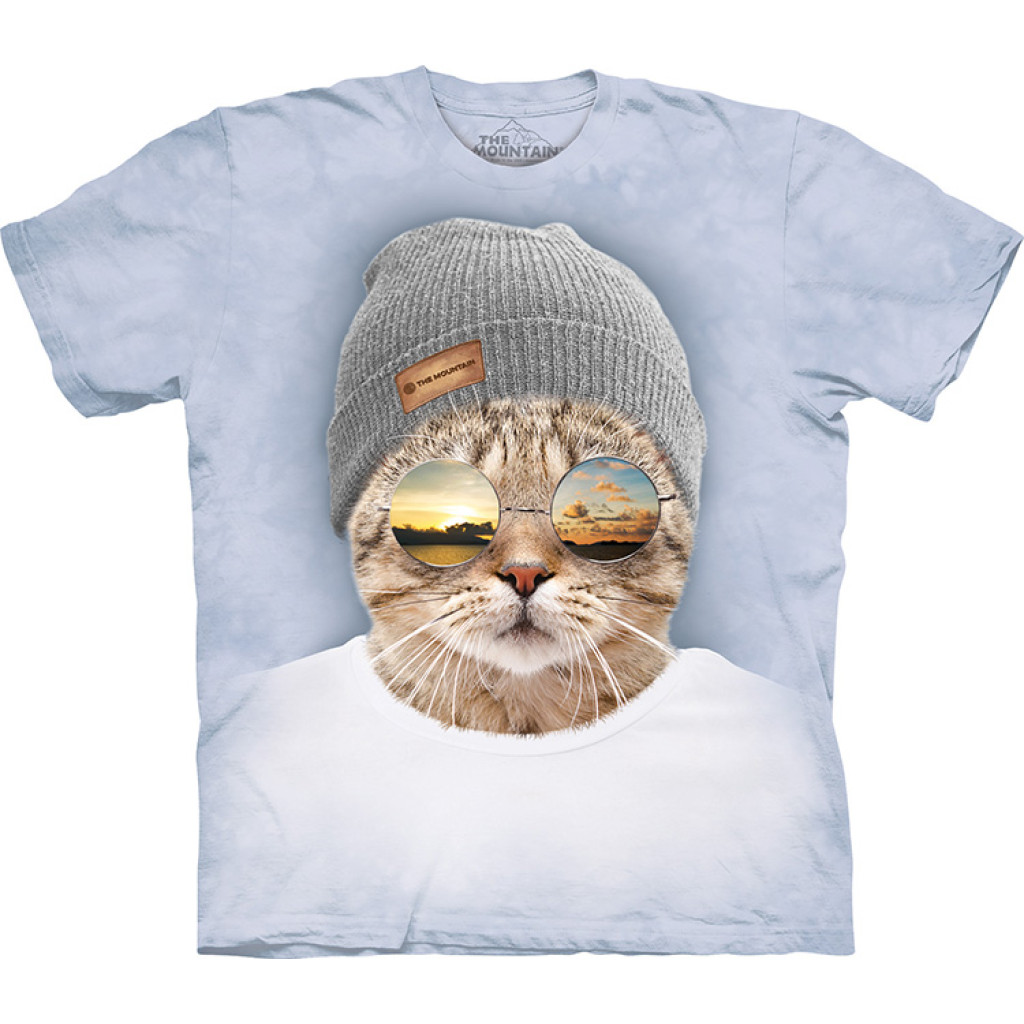 Футболка The Mountain - Cool Hipster Cat