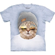Футболка The Mountain - Cool Hipster Cat