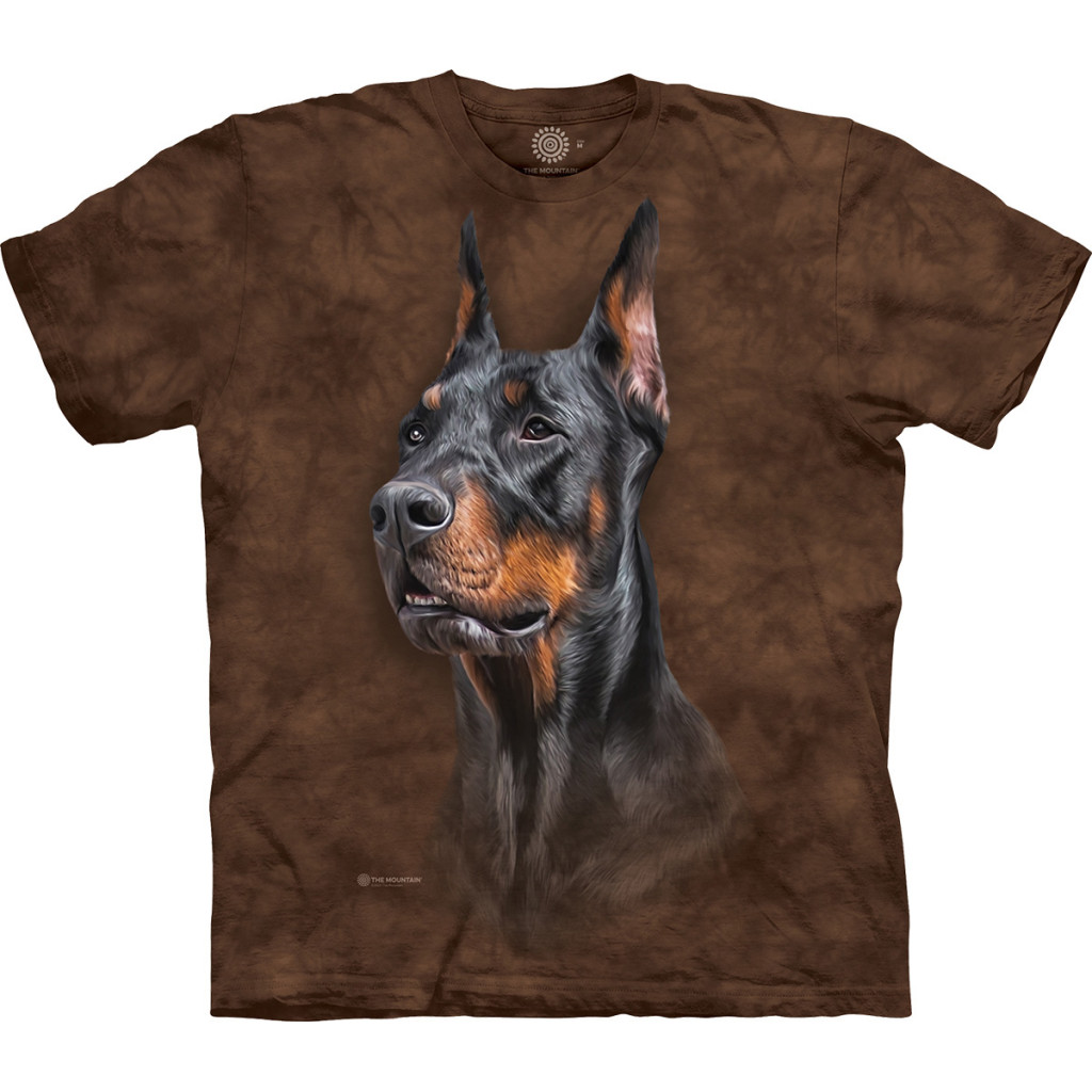 Футболка The Mountain - Doberman Pinscher Portrait