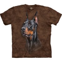 Футболка The Mountain - Doberman Pinscher Portrait