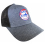 Кепка GANK Shark Trucker blue melange