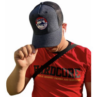 Кепка GANK Shark Trucker blue melange