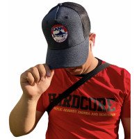 Кепка GANK Shark Trucker blue melange