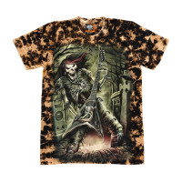 Футболка skull & guitar