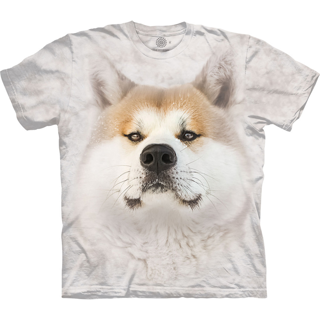 Футболка The Mountain - Snowy Akita 