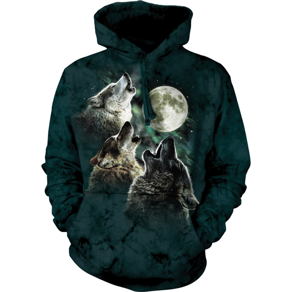 Худi - кенгуру The Mountain - Three Wolf Moon