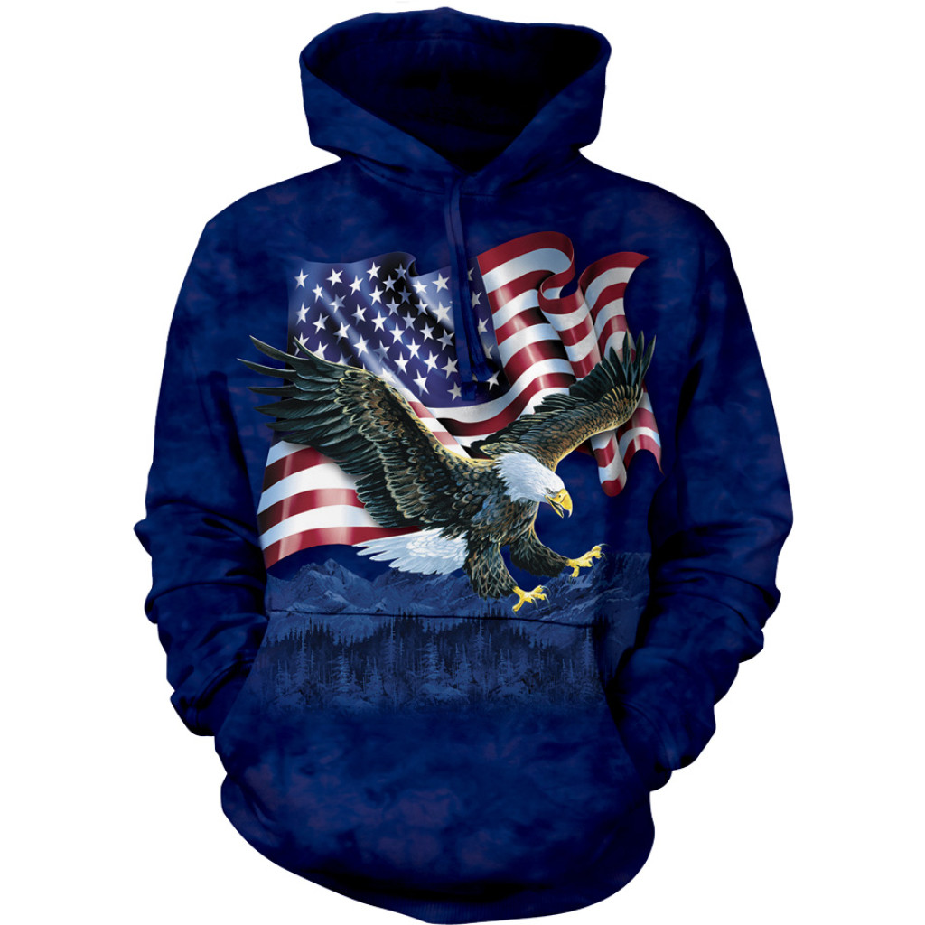 Худi - кенгуру The Mountain - Eagle Talon Flag 