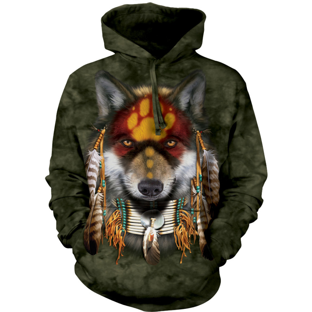 Худi - кенгуру The Mountain - Native Wolf Spirit