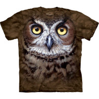 Футболка The Mountain - Great Horned Owl Head