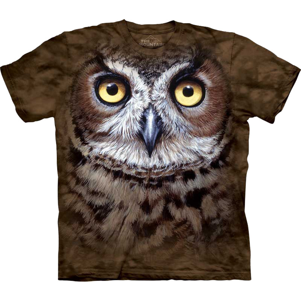 Футболка The Mountain - Great Horned Owl Head