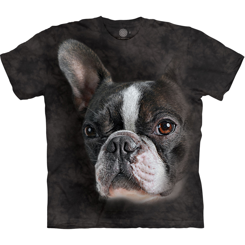Футболка The Mountain - Brindle Boston Terrier Portrait