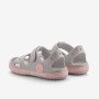 COQUI 8861 Khaki grey/Candy pink
