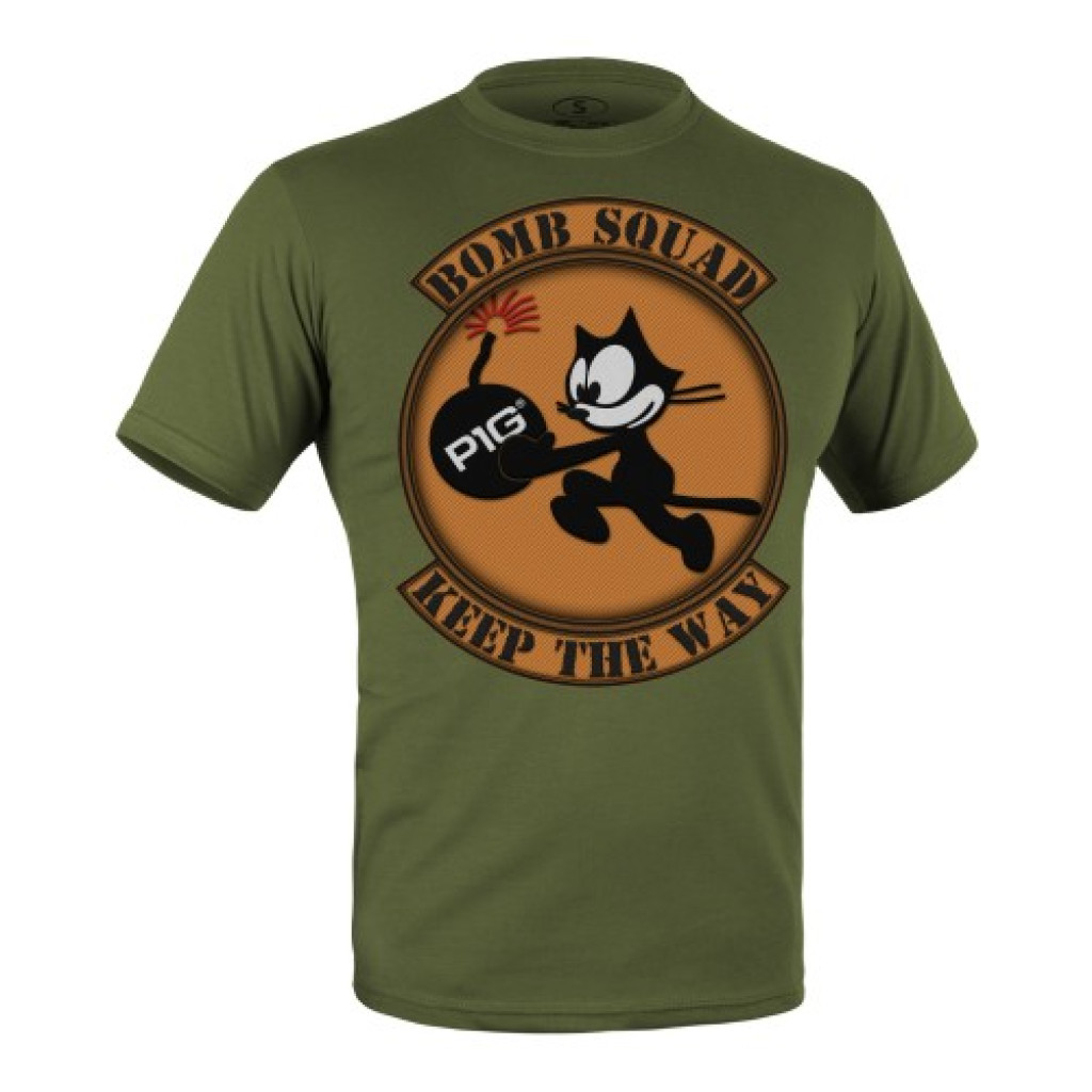 Футболка Bomb Squad Olive Drab