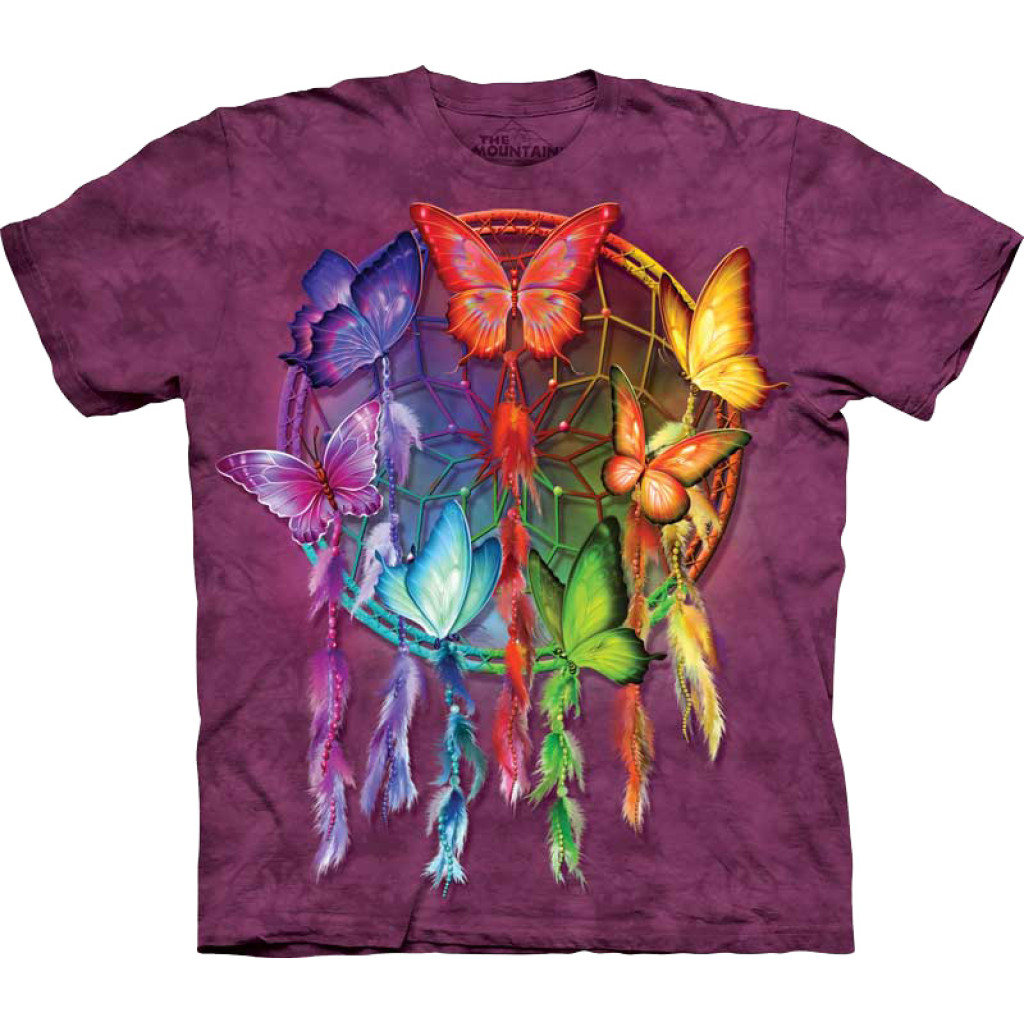Футболка The Mountain -   Rainbow Butterfly Dreamcatcher