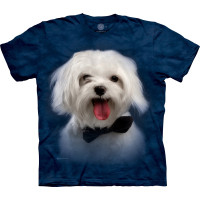 Футболка The Mountain -  Handsome White Maltese