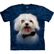 Футболка The Mountain -  Handsome White Maltese