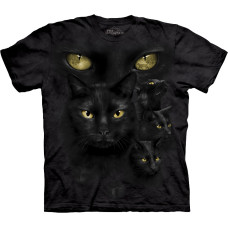 Футболка The Mountain -  Black Cat Moon Eyes