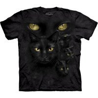 Футболка The Mountain -  Black Cat Moon Eyes