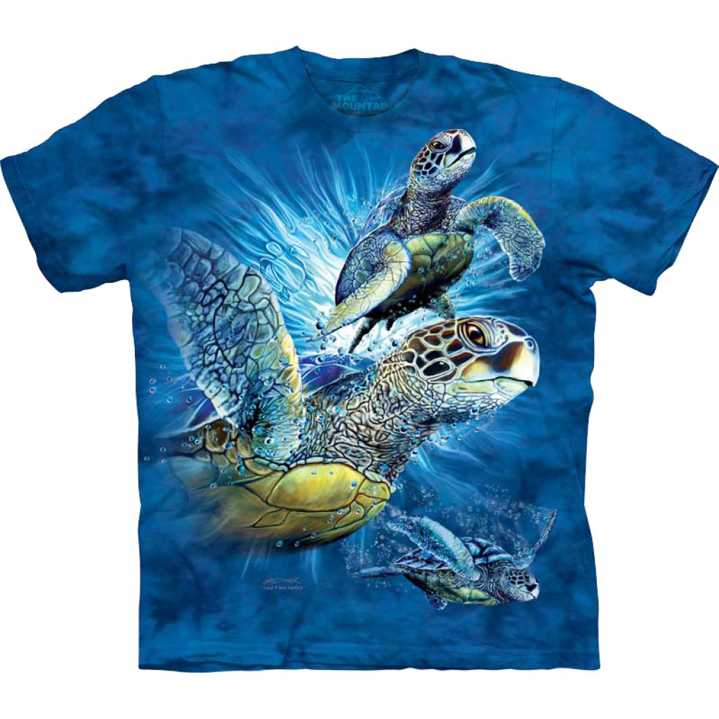 Футболка The Mountain -  Find 9 Sea Turtles