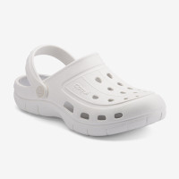 Клоги (сабо) Coqui Jumper White/Khaki Grey