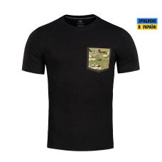 Футболка з кишенею Black