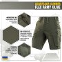 Шорти Aggressor Summer Flex Army Olive