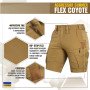Шорти Aggressor Summer Flex Coyote