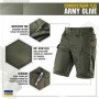 Шорти Conquistador Flex Army Olive 