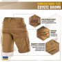Шорти Conquistador Flex Coyote Brown