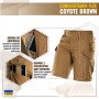 Шорти Conquistador Flex Coyote Brown