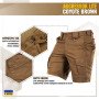 Шорти Aggressor short Coyote Brown