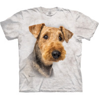 Футболка The Mountain -  Airedale Portrait - Эрдельтерьер