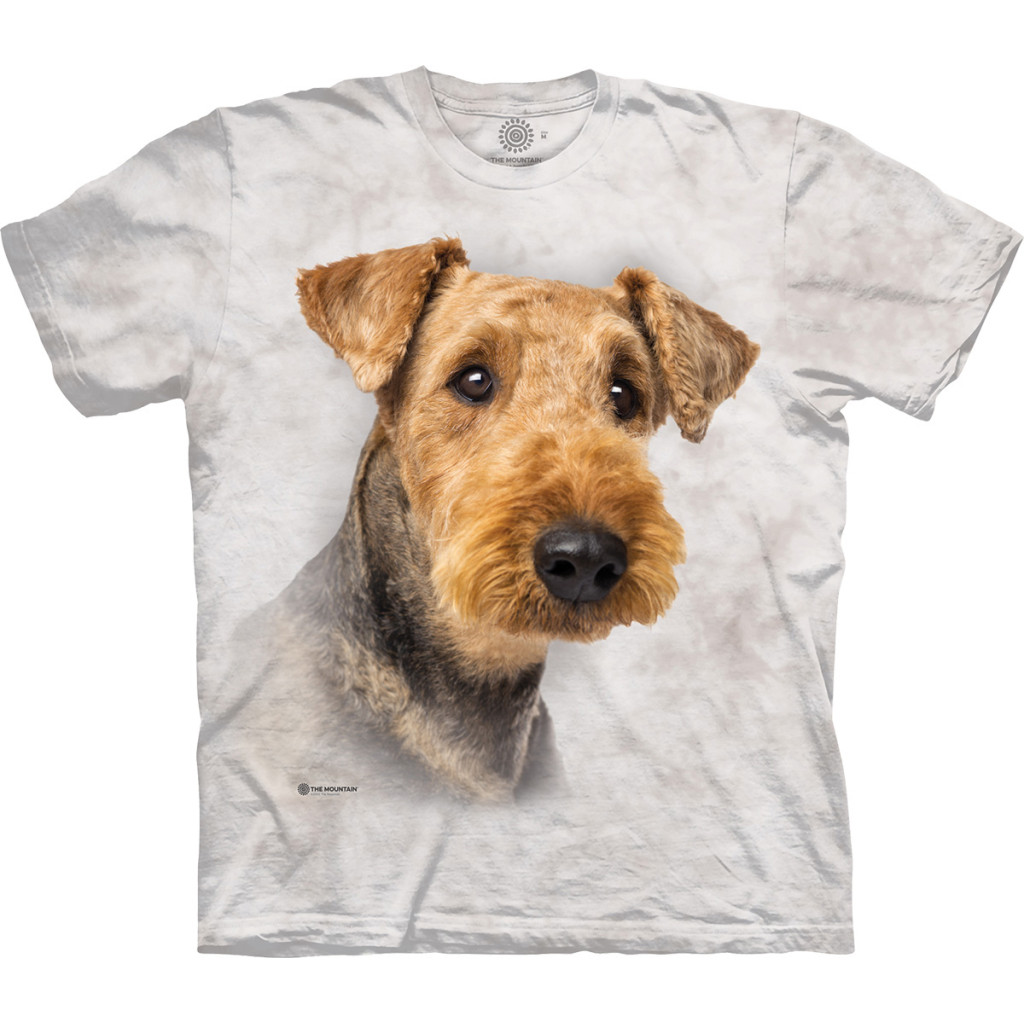 Футболка The Mountain - Airedale Portrait - Эрдельтерьер