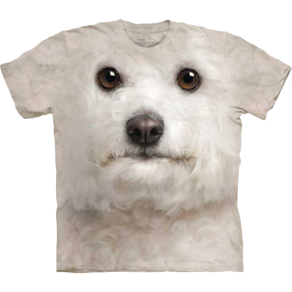 Футболка The Mountain - Bichon Frise Face