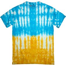 Футболка GANK Tie-dye UA Прапор
