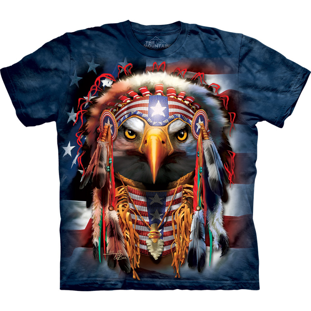 Футболка The Mountain - Native Patriot Eagle 