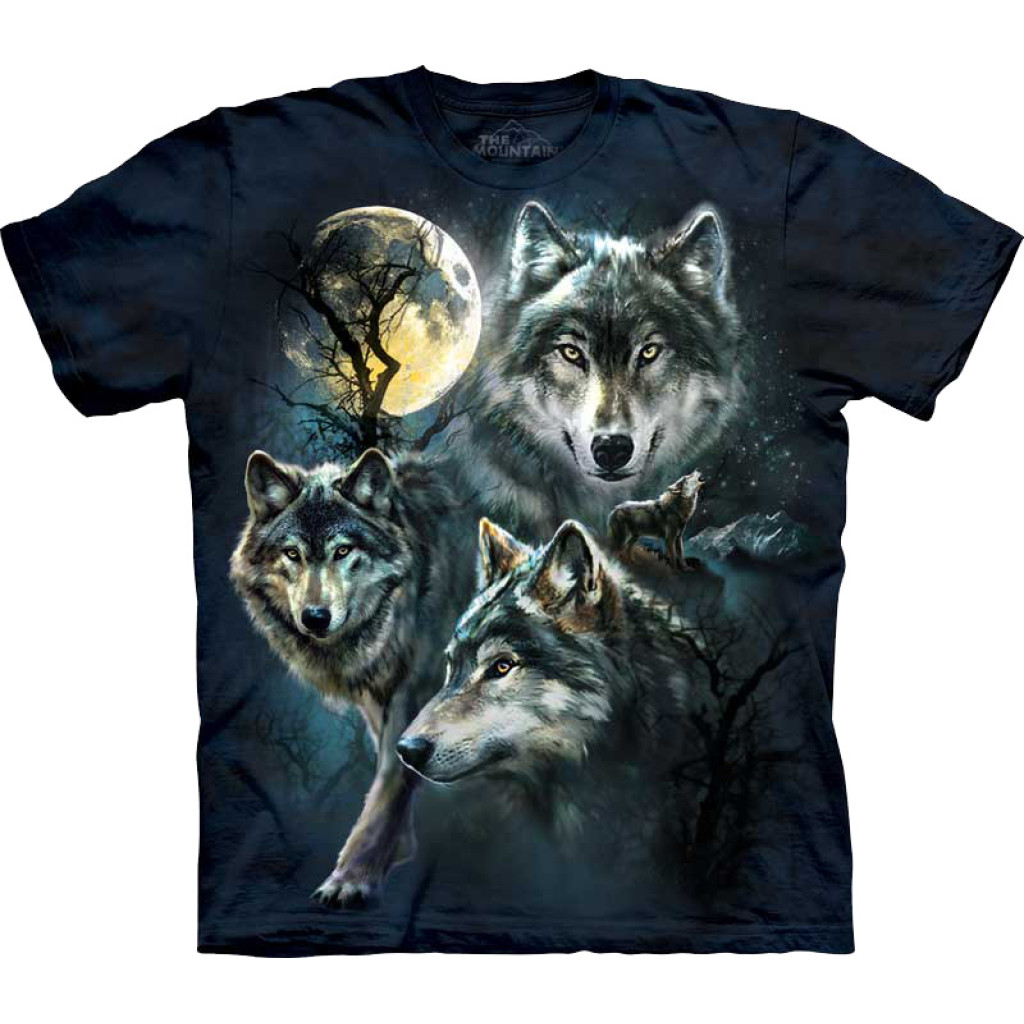 Футболка The Mountain - Moon Wolves Collage