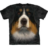 Футболка The Mountain - Bernese Mountain Dog Face Зенненхунд