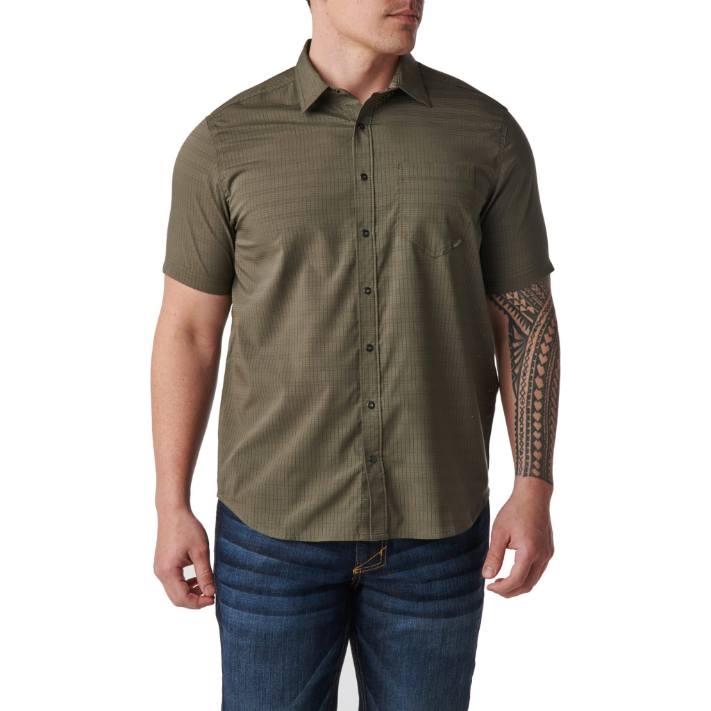 Сорочка тактична 5.11 TACTICAL Aerial Short Sleeve Shirt